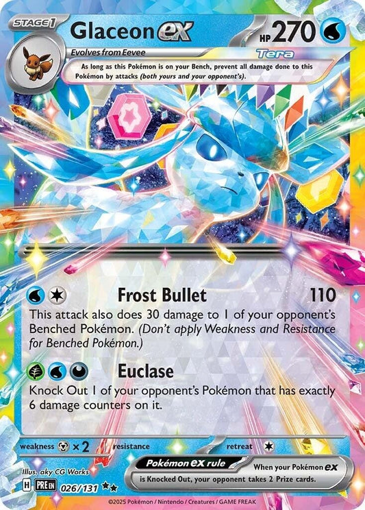 Image for Glaceon ex (026/131) - Pokemon