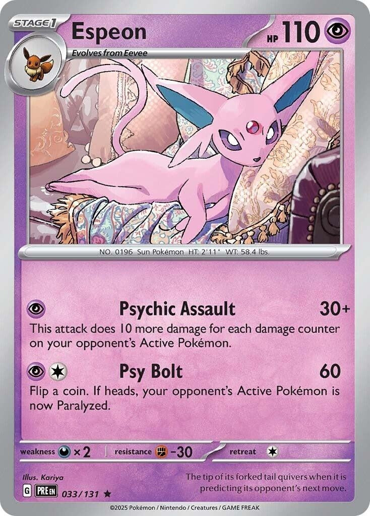 Image for Espeon (033/131) - Pokemon