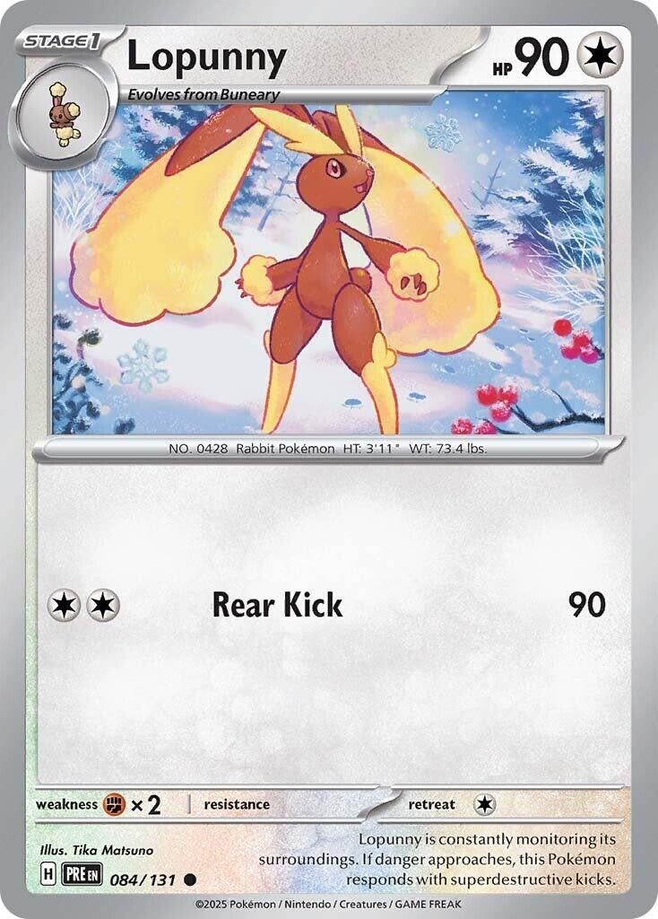 Image for Lopunny (084/131) - Pokemon