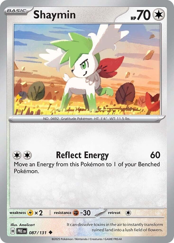 Image for Shaymin (087/131) - Pokemon