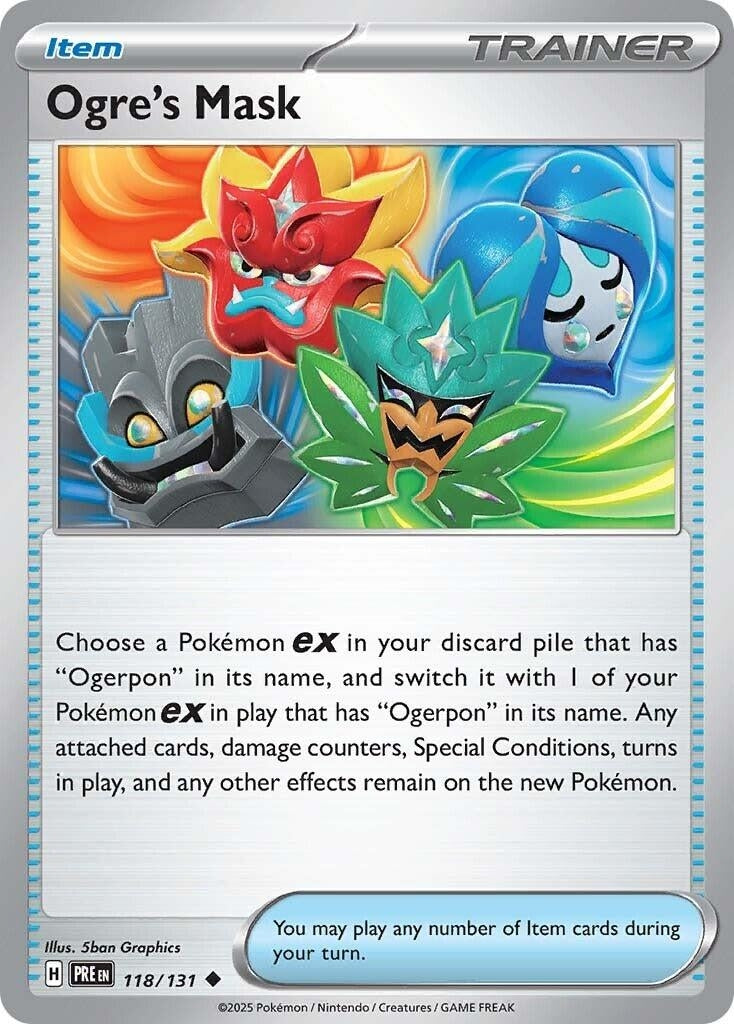 Image for Ogre's Mask (118/131) - Pokemon