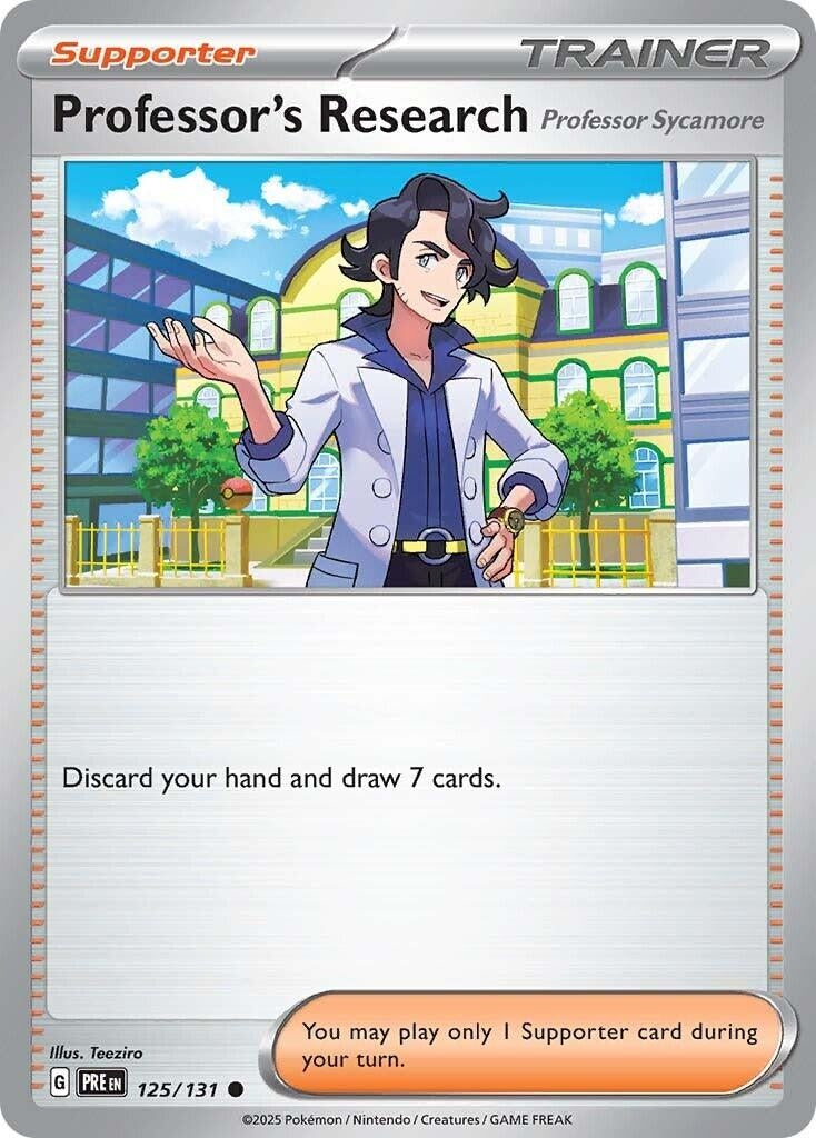 Image for Professor's Research [Professor Sycamore] (125/131) - Pokemon