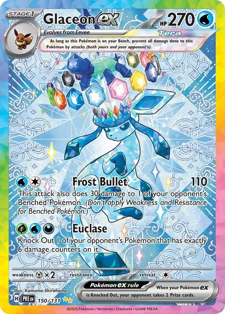 Image for Glaceon ex (150/131) - Pokemon
