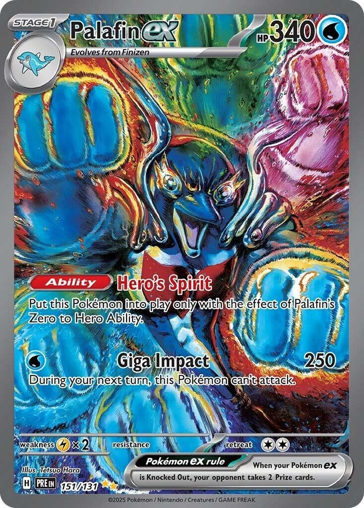 Image for Palafin ex (151/131) - Pokemon