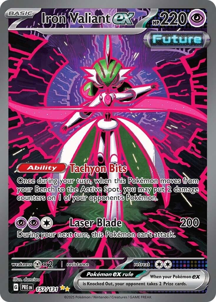 Image for Iron Valiant ex (157/131) - Pokemon