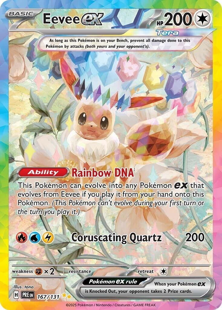 Image for Eevee ex (167/131) - Pokemon
