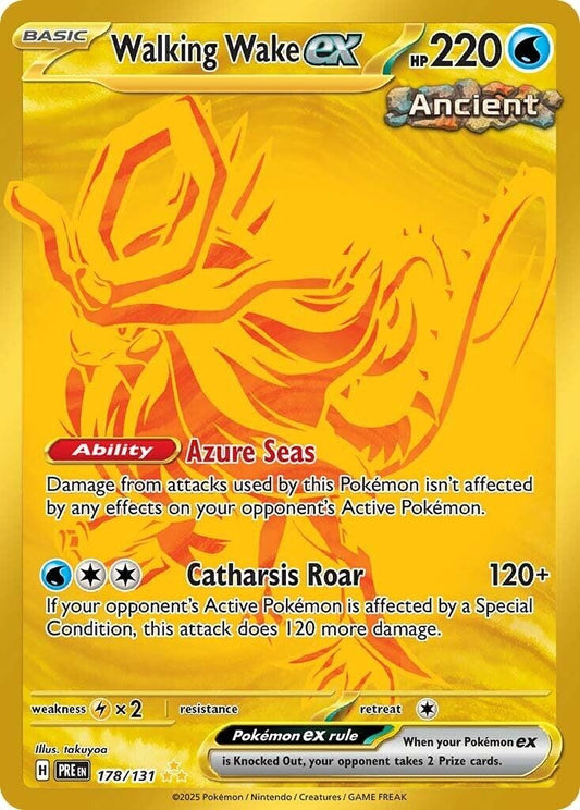 Image for Walking Wake ex (178/131) - Pokemon