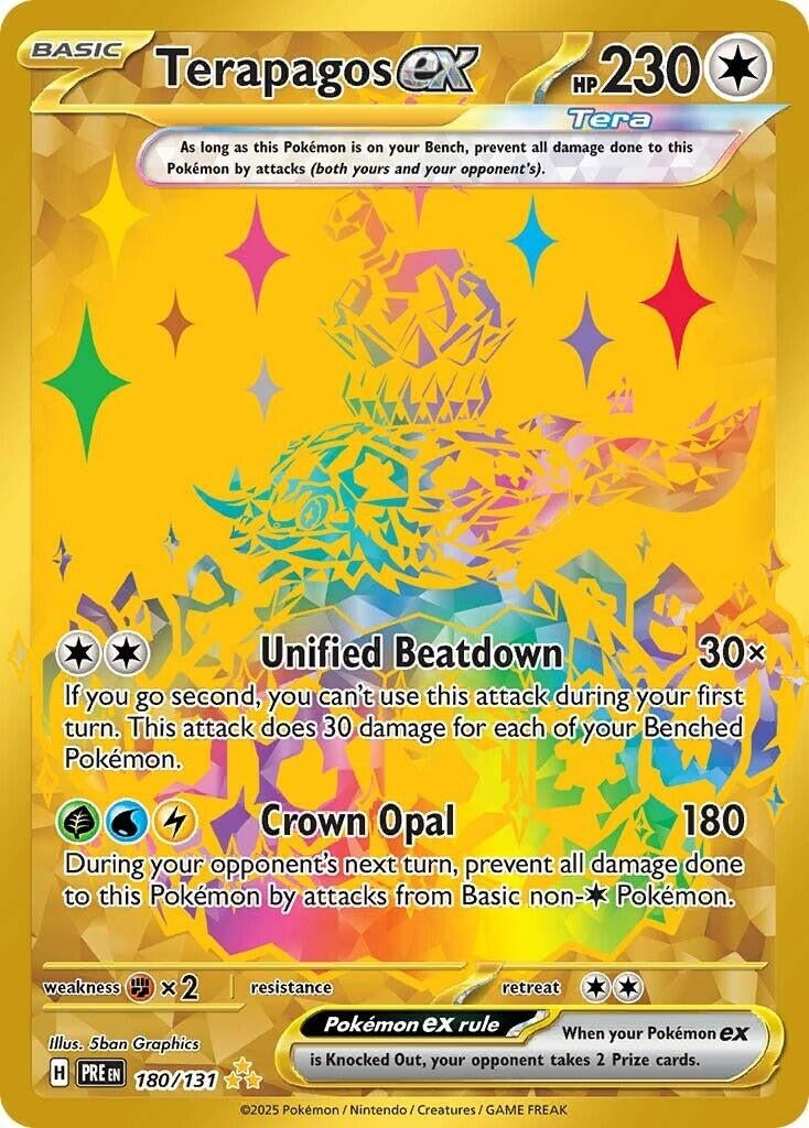 Image for Terapagos ex (180/131) - Pokemon