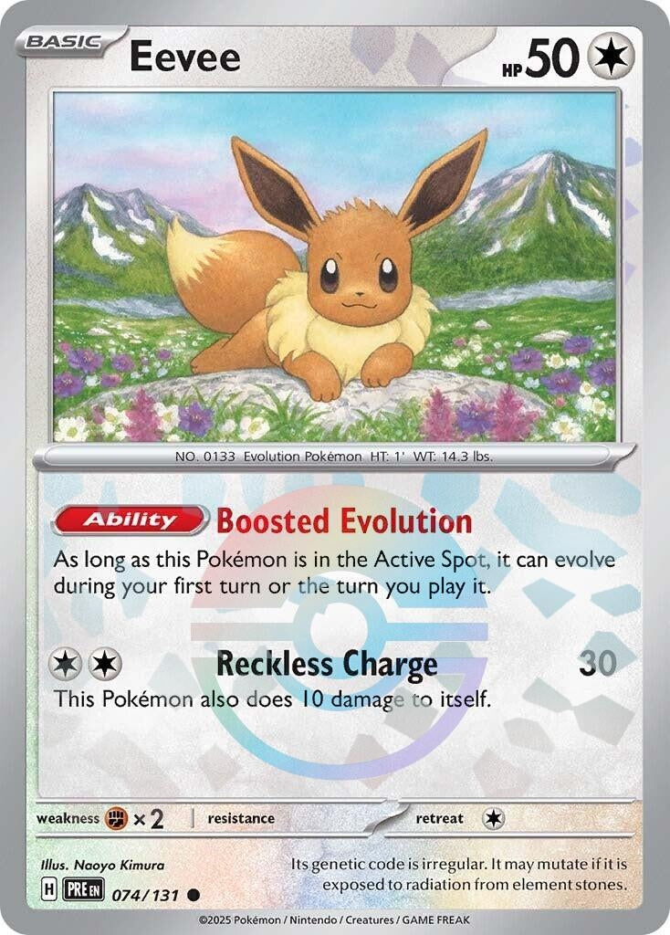 Image for Eevee (Poke Ball Pattern) (074/131) - Pokemon
