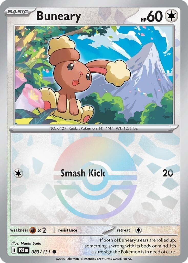 Image for Buneary (Poke Ball Pattern) (083/131) - Pokemon