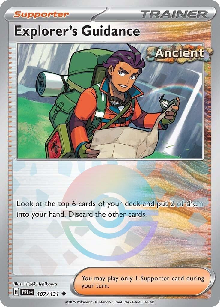 Image for Explorer's Guidance (Poke Ball Pattern) (107/131) - Pokemon