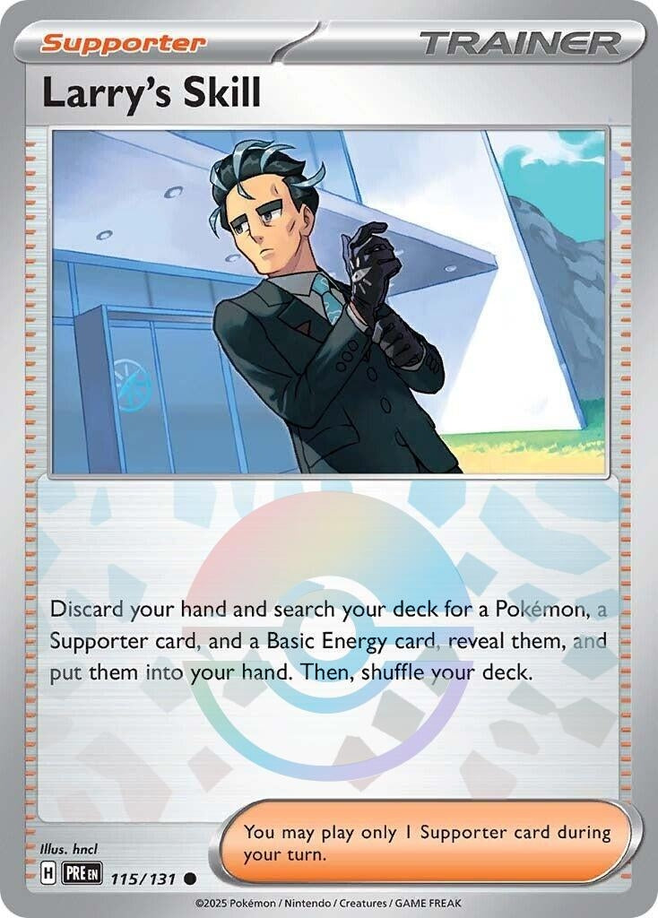 Image for Larry's Skill - 115/131 (Poke Ball Pattern) (115/131) - Pokemon