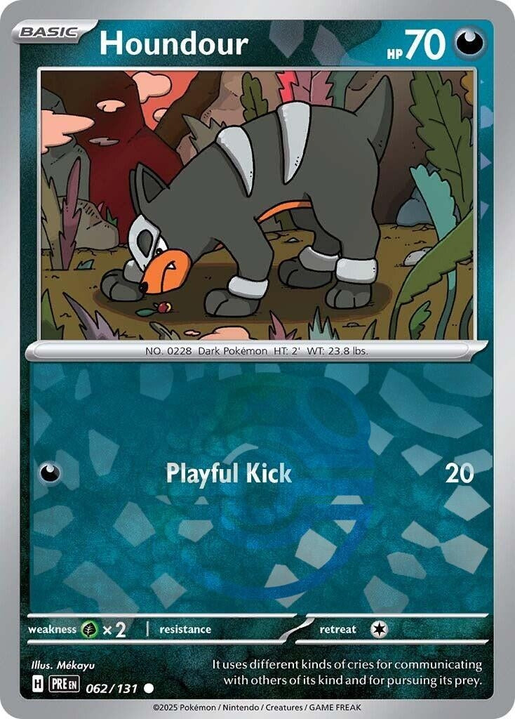 Image for Houndour (Master Ball Pattern) (062/131) - Pokemon