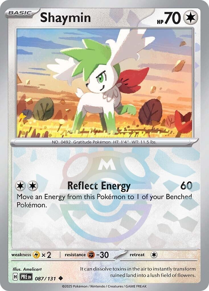 Image for Shaymin (Master Ball Pattern) (087/131) - Pokemon