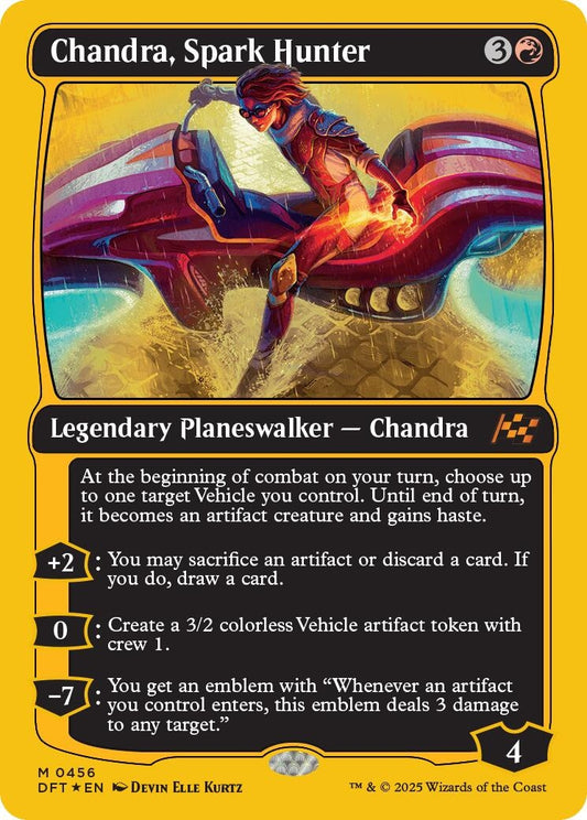 Image for Chandra, Spark Hunter (First-Place Foil) (456) [DFT]