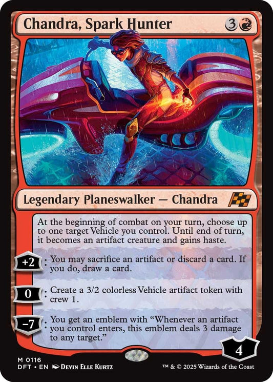 Image for Chandra, Spark Hunter (116) [DFT]