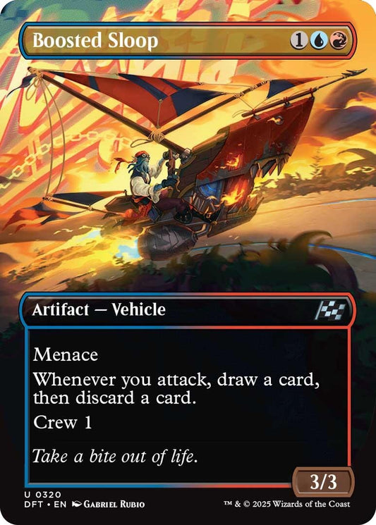 Image for Boosted Sloop (Borderless) (320) - Magic: The Gathering