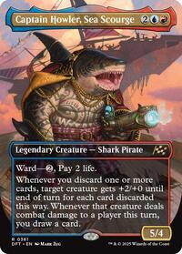 Captain Howler, Sea Scourge (Borderless)