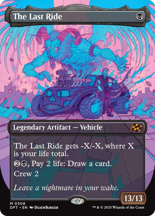Image for The Last Ride (Borderless) (308) - Magic: The Gathering
