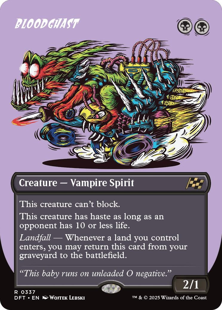 Image for Bloodghast (Borderless) (337) - Magic: The Gathering
