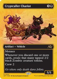 Cryptcaller Chariot (Borderless) (First-Place Foil)