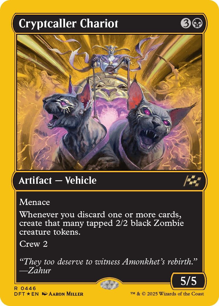 Image for Cryptcaller Chariot (First-Place Foil) (446) [DFT]