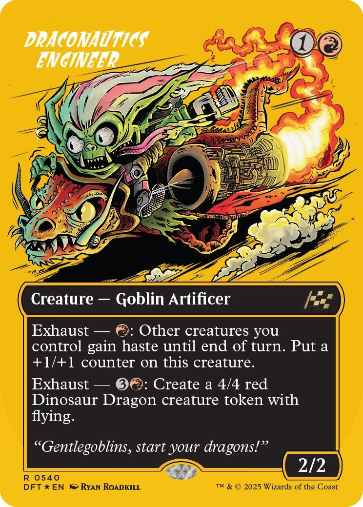 Image for Draconautics Engineer (Borderless) (First-Place Foil) (540) [DFT]