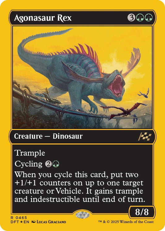 Image for Agonasaur Rex (First-Place Foil) (465) [Aetherdrift]