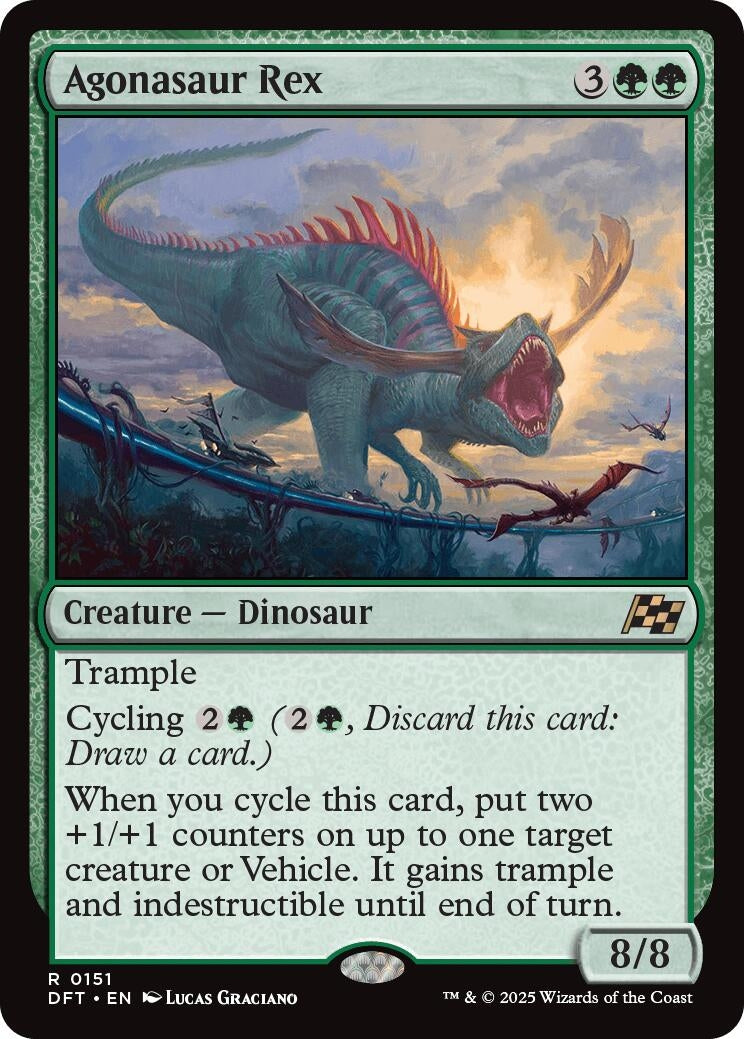 Image for Agonasaur Rex (151) [DFT]