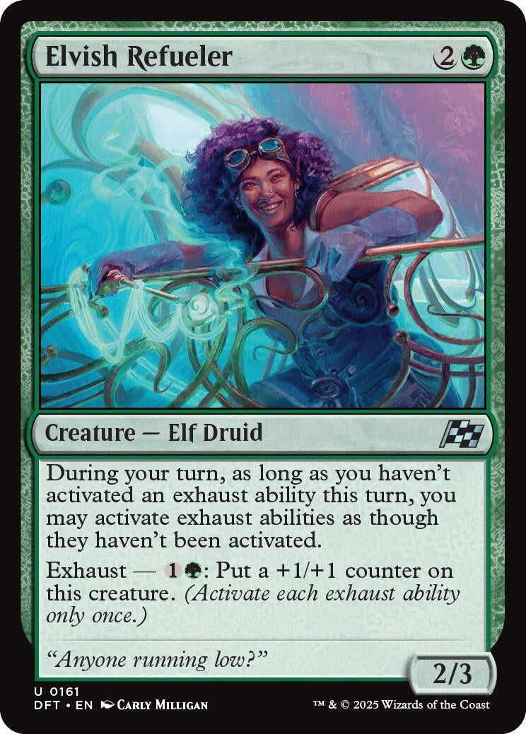 Image for Elvish Refueler (161) [DFT]