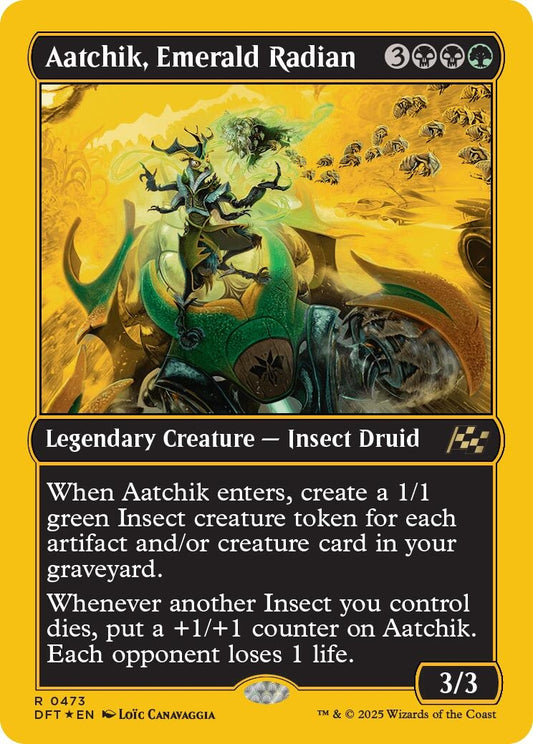 Image for Aatchik, Emerald Radian (First-Place Foil) (473) [DFT]