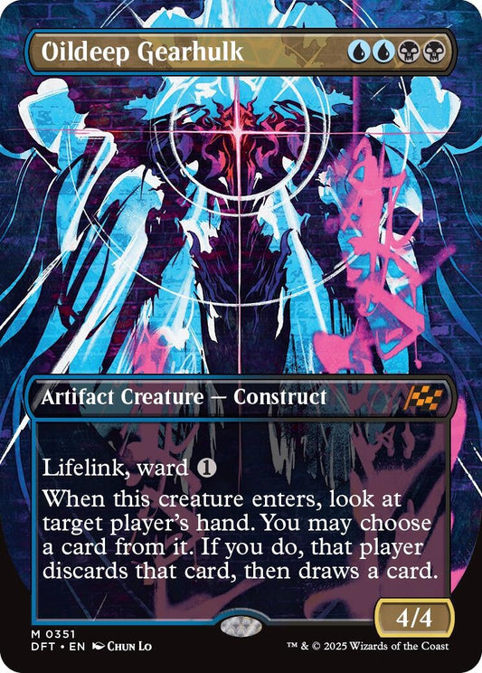Image for Oildeep Gearhulk (Borderless) (351) - Magic: The Gathering