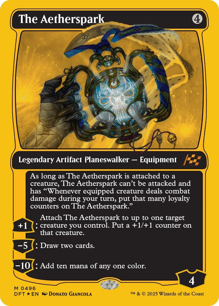 Image for The Aetherspark (First-Place Foil) (496) [DFT]