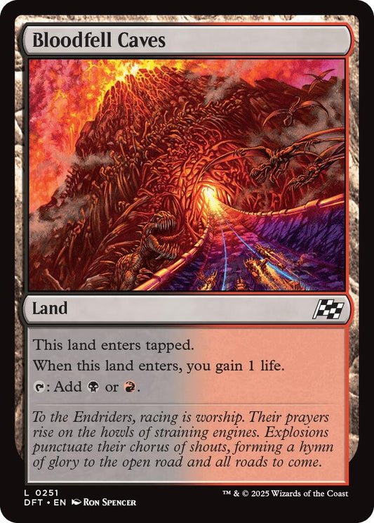 Image for Bloodfell Caves (251) - Magic: The Gathering