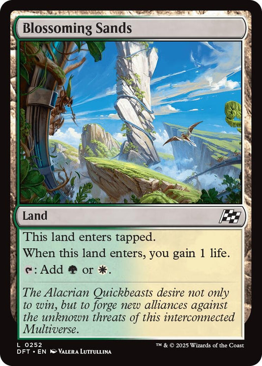 Image for Blossoming Sands (252) - Magic: The Gathering