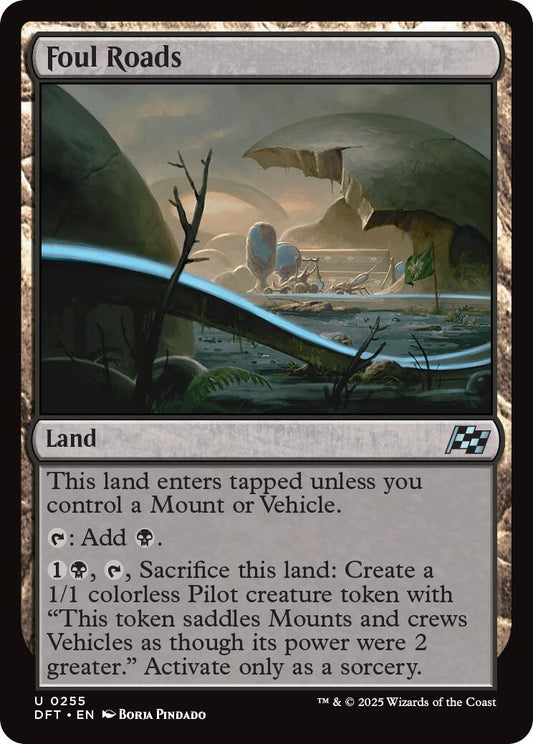 Image for Foul Roads (255) - Magic: The Gathering