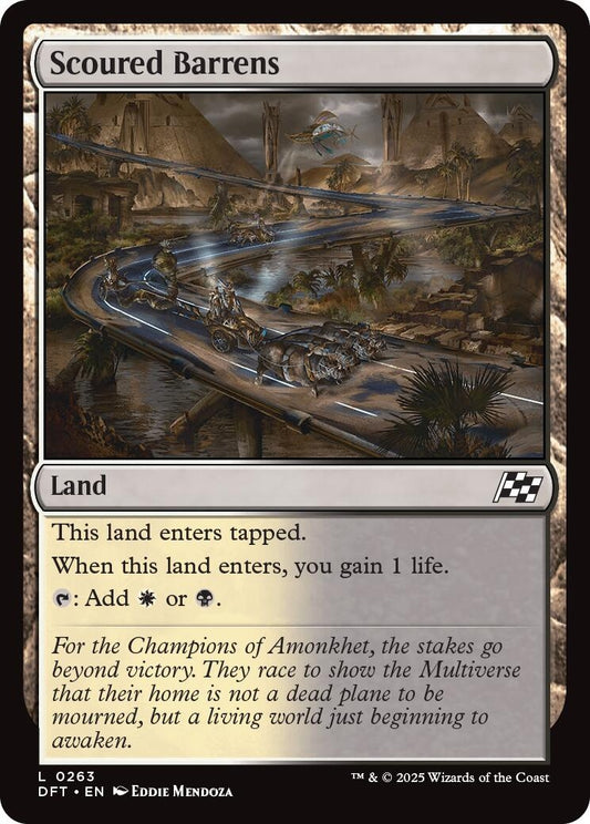 Image for Scoured Barrens (263) - Magic: The Gathering
