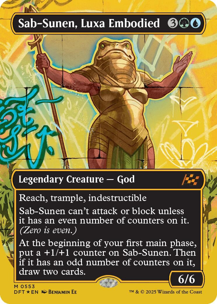 Image for Sab-Sunen, Luxa Embodied (Borderless) (First-Place Foil) (553) [DFT]