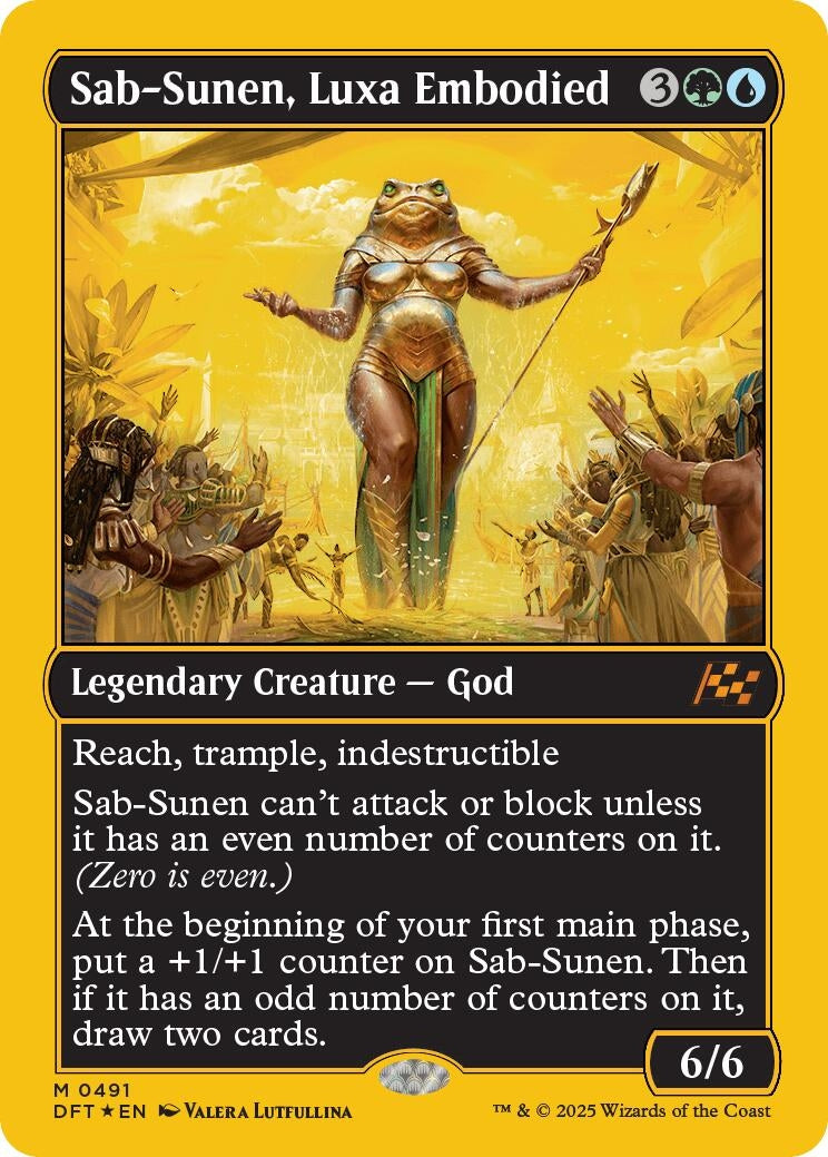 Image for Sab-Sunen, Luxa Embodied (First-Place Foil) (491) [DFT]