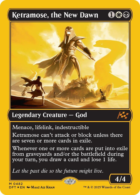 Image for Ketramose, the New Dawn (First-Place Foil) (482) [DFT]