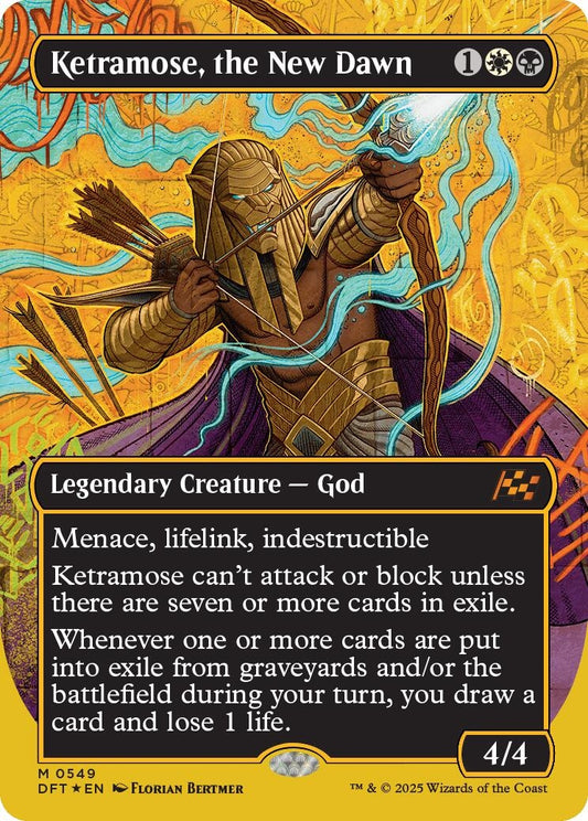 Image for Ketramose, the New Dawn (Borderless) (First-Place Foil) (549) [DFT]