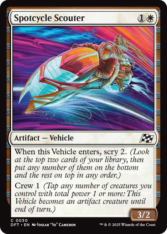 Image for Spotcycle Scouter (30) - Magic: The Gathering
