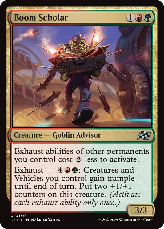 Image for Boom Scholar (189) - Magic: The Gathering