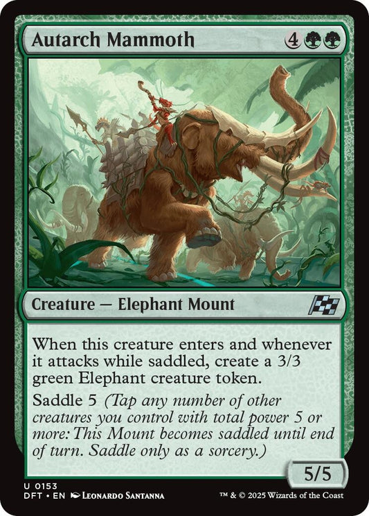 Image for Autarch Mammoth (153) [Aetherdrift]