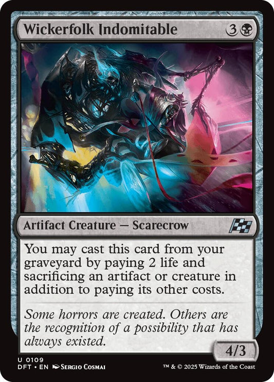 Image for Wickerfolk Indomitable (109) - Magic: The Gathering