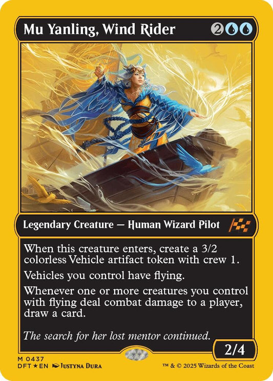 Image for Mu Yanling, Wind Rider (First-Place Foil) (437) [DFT]