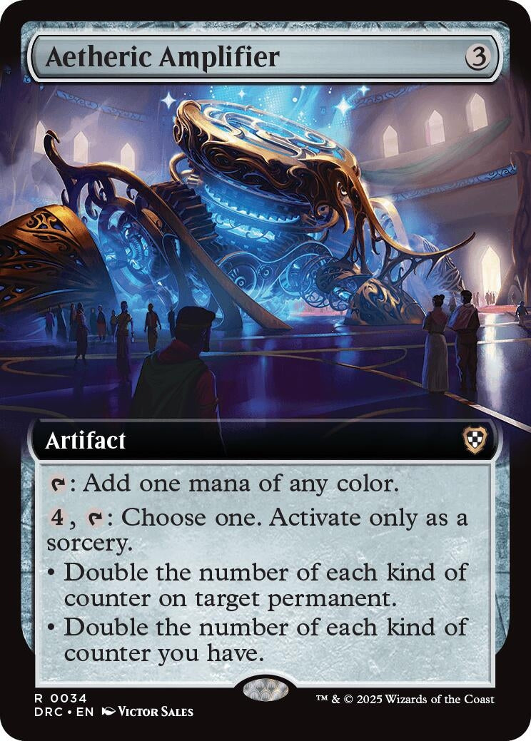 Image for Aetheric Amplifier (Extended Art) (34) - Magic: The Gathering