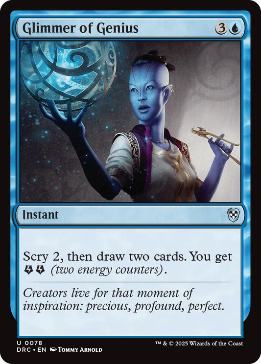 Image for Glimmer of Genius (78) - Magic: The Gathering