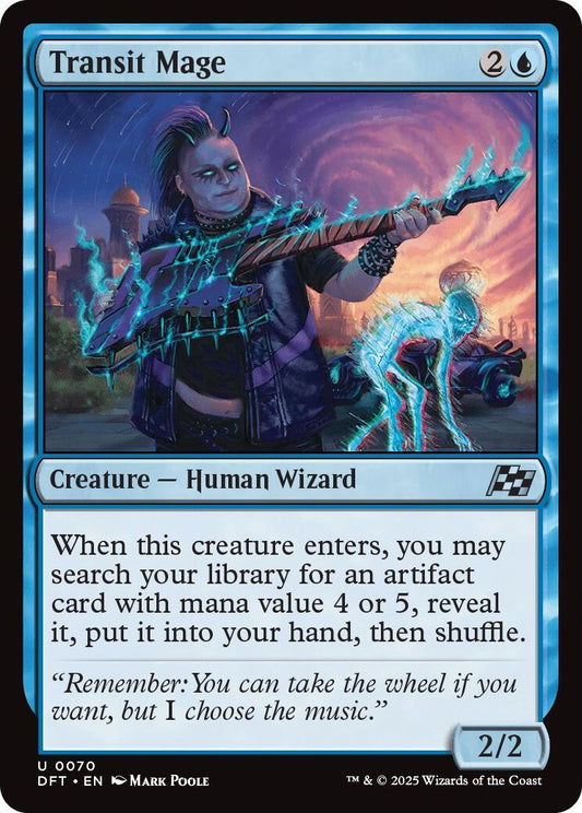 Image for Transit Mage (70) - Magic: The Gathering