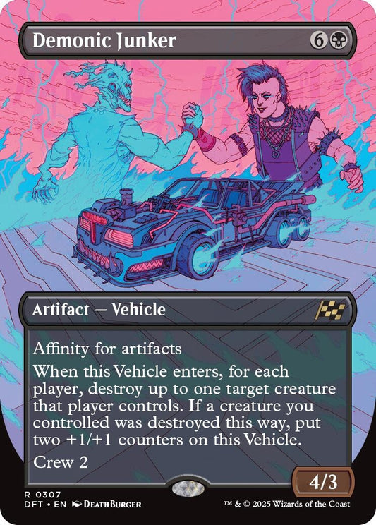 Image for Demonic Junker (Borderless) (307) - Magic: The Gathering